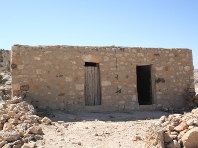 Historical structure in southern Jordan sampled for dendrochronological samples in 2012